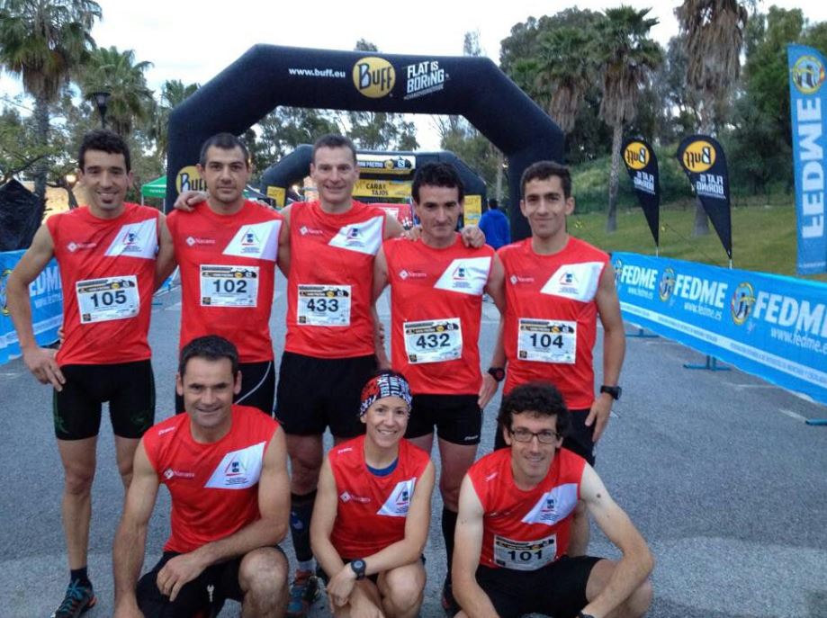 SELECCION NAVARRA DE CARRERAS POR MONTA&Ntilde;A EN EL CTO DE ESPA&Ntilde;A DE MALAGA.